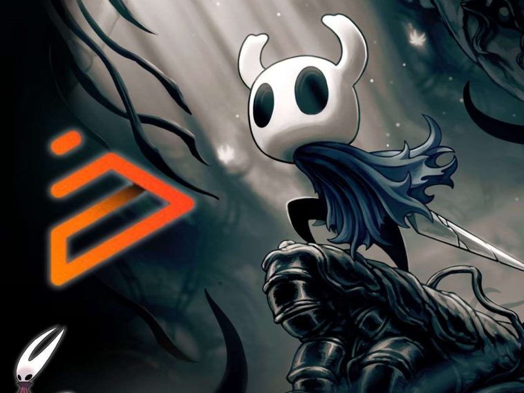 cavalire con testa d'insetto su rupe, logo instant gaming