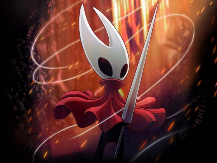 Hollow Knight Silksong primo piano di Hornet