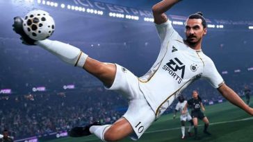 zlatan ibrahmovic che fa sforbiciata con palla e divisa bianca