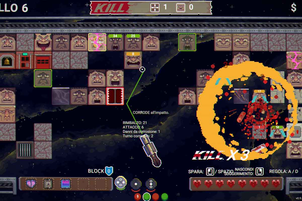 gameplay di kill the brickman