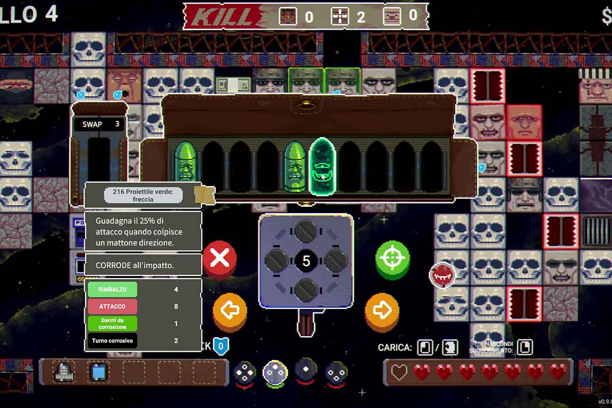 proiettile kill the brickman