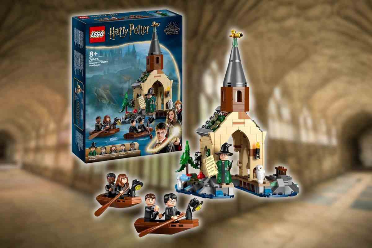 LEGO Harry Potter La Rimessa per le Barche del Castello di Hogwarts