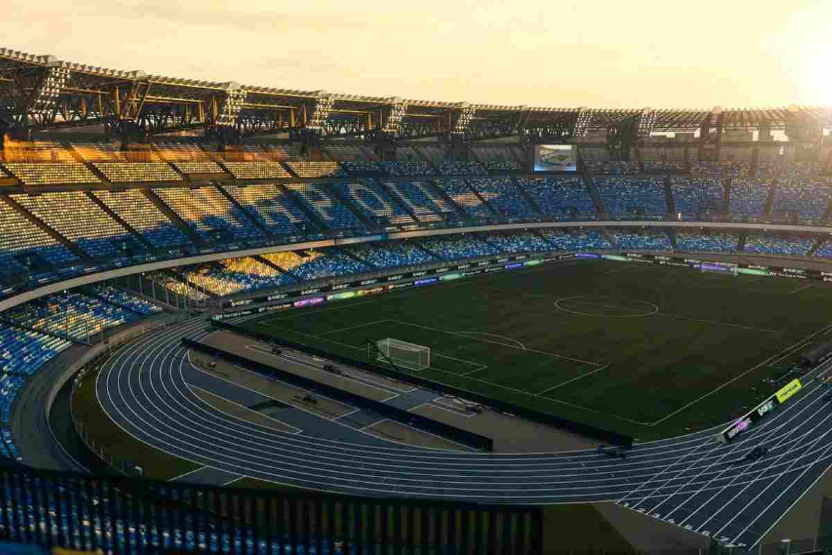 stadio deg armando maradona vista dallalto