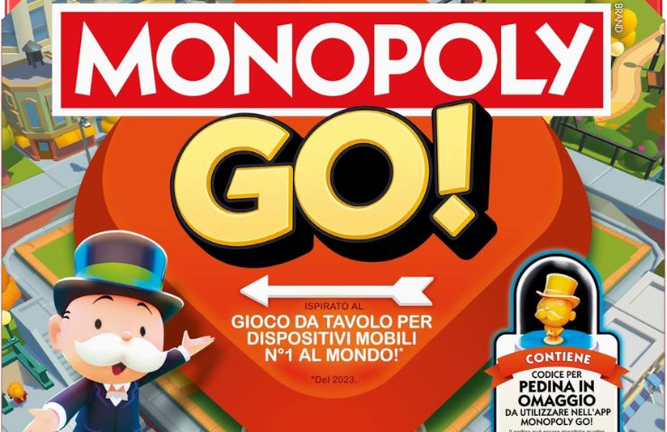 Monopoly GO! gioco da Tavolo spiegazione pedina dorata mr. monopoly