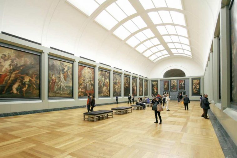 Una sala di un museo