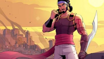 uomo mediorentale con sciabola, cintura rossa, capelli lunghi