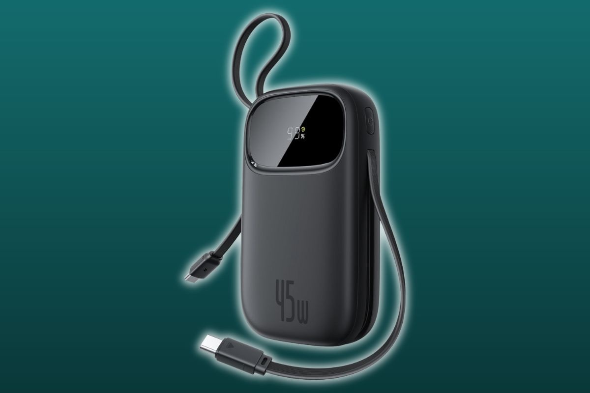 Baseus Powerbank 45W 20000mAh con 2 Cavi USB-C