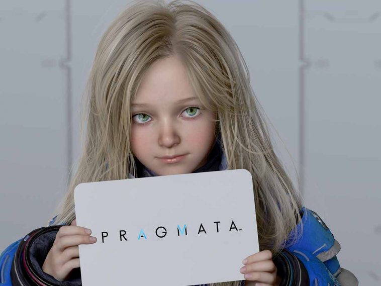 Diana con cartello di Pragmata