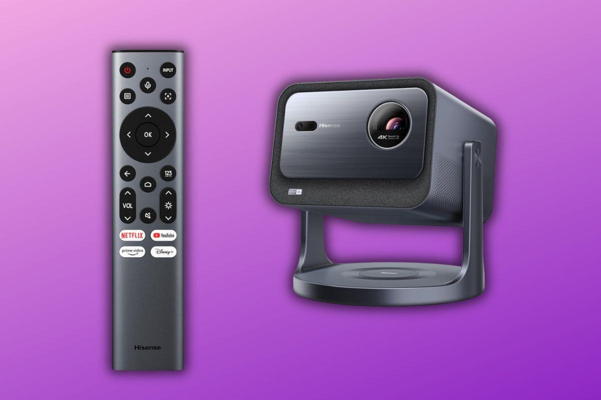 telecomando, proiettore hisense