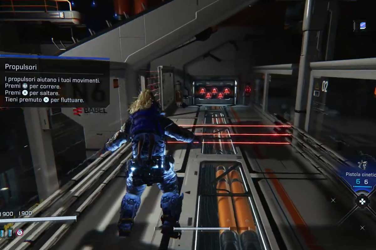 propulsori di Pragmata