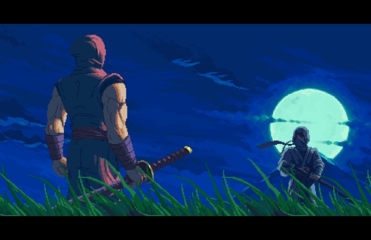 screenshot di ninja gaiden ragebound con scena iniziale