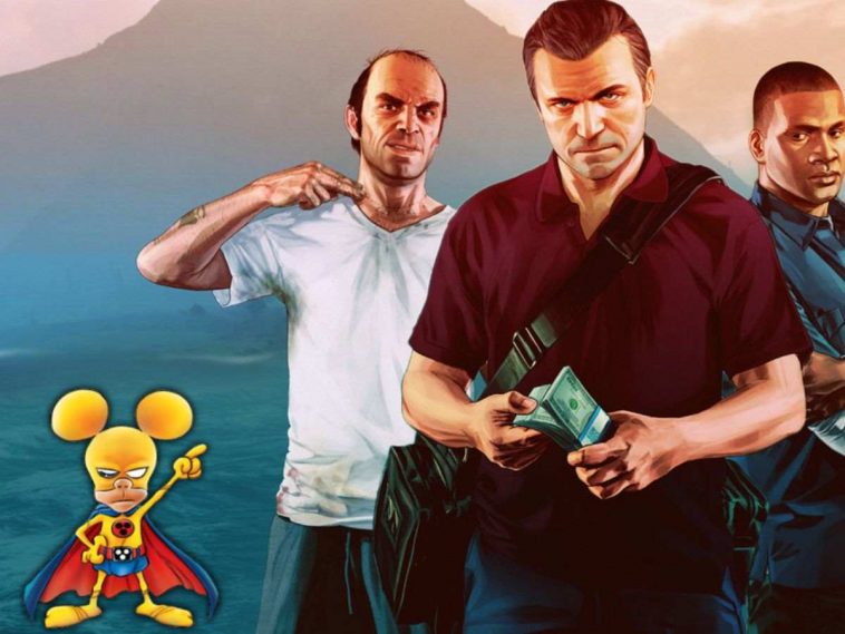 uomo con in mano soldi, uomo che si punt il collo, ratman di leo ortolani