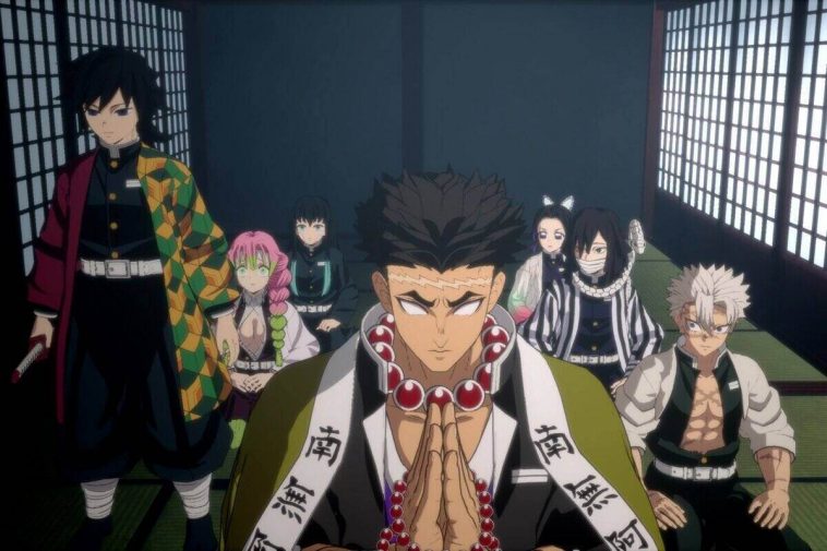 I pilastri di Demon Slayer The Hinokami Chronicles 2 riuniti insieme