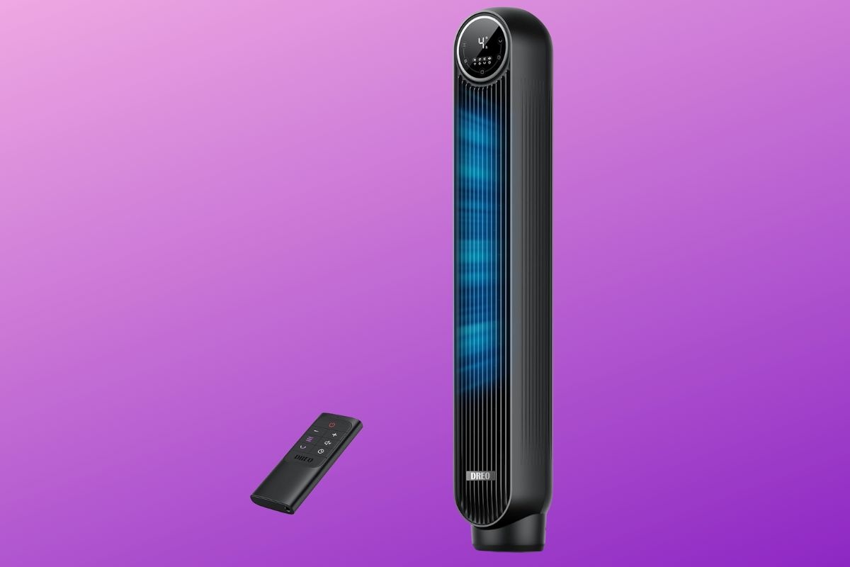 Dreo 28dB Ventilatore a Torre Silenzioso