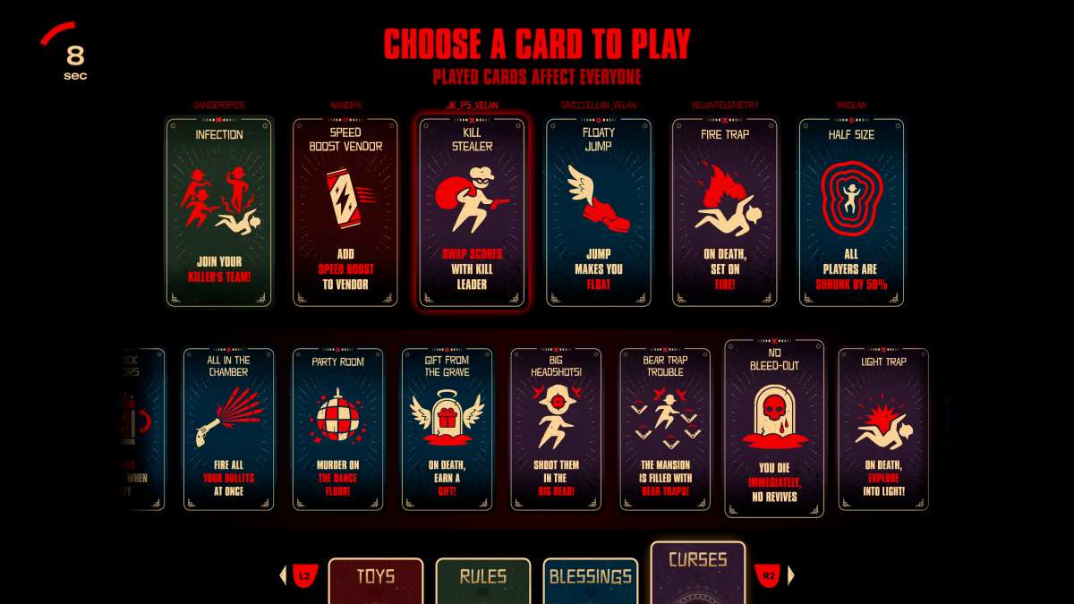 Tutte le wildcards di Midnight Murder Club