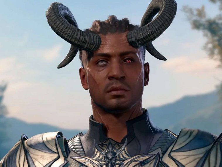 wyll baldur's gate 3 con corna