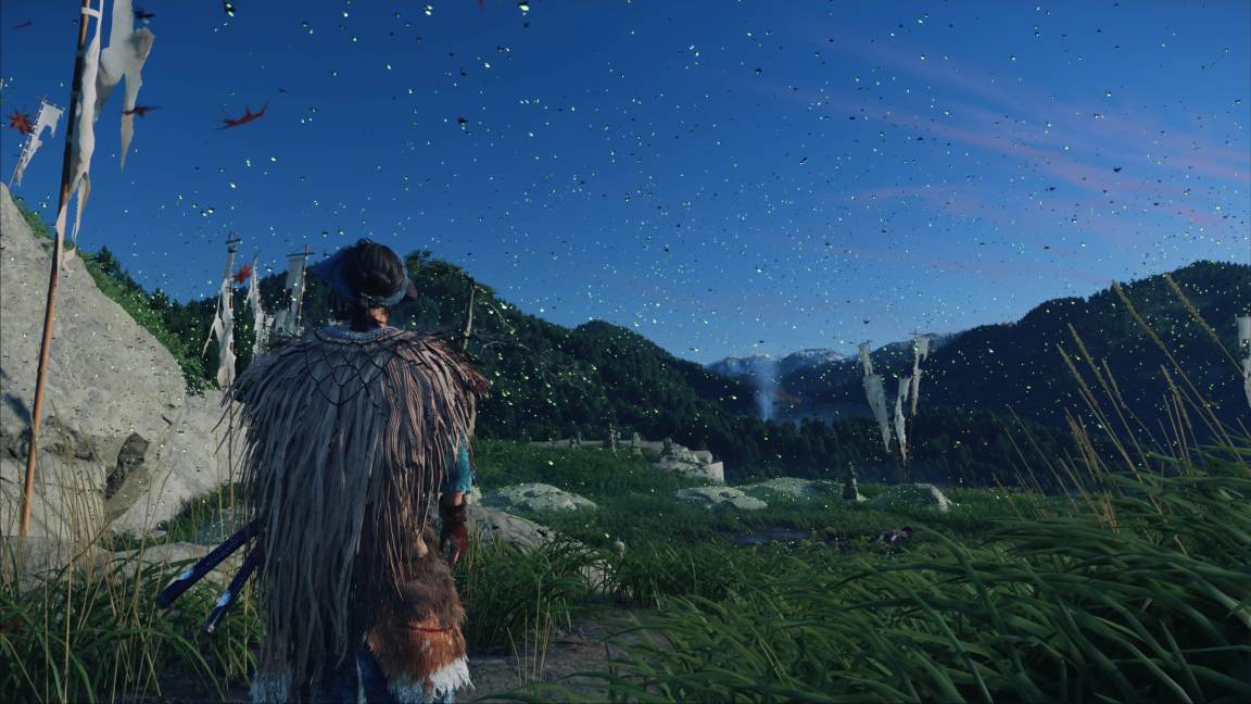 Un panorama dentro Ghost Of Yotei