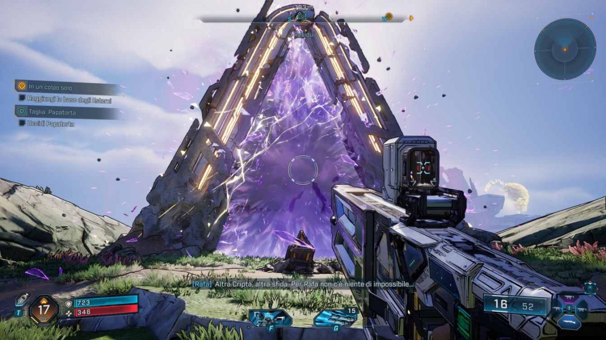 Una cripta in Borderlands 4