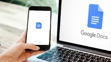 Google Docs su portatile e su smartphone