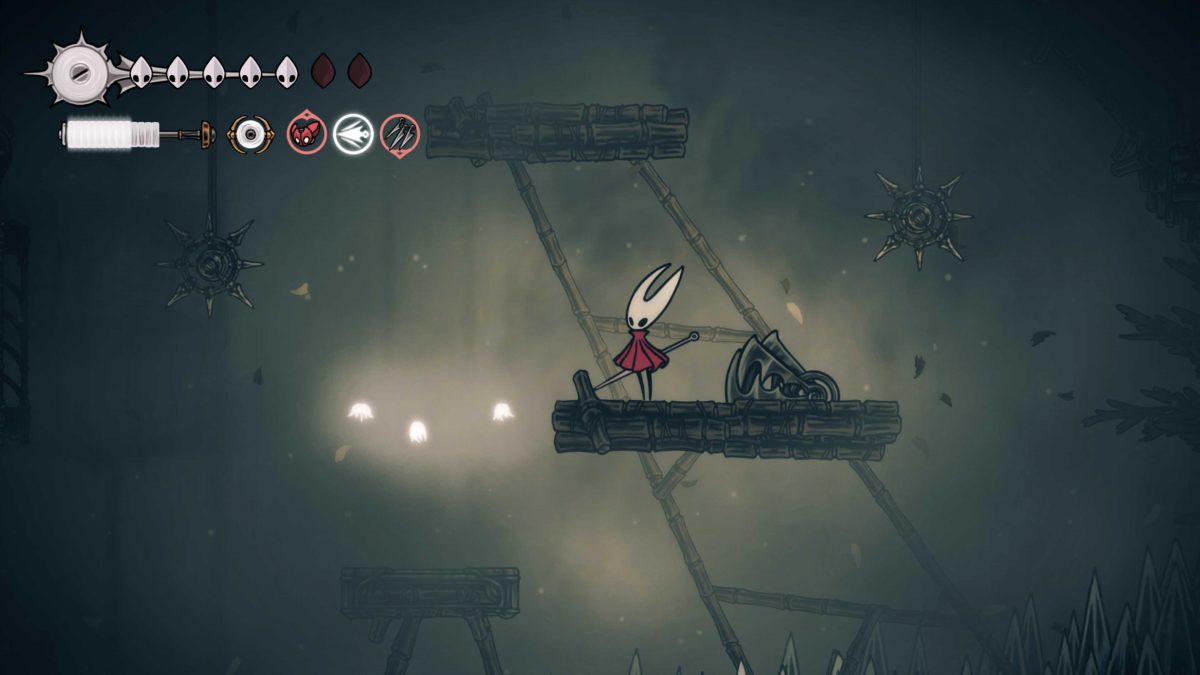 hollow knight silksong mappa bruma falene luminose