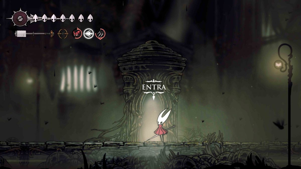 hollow knight silksong apertura organo di scarico