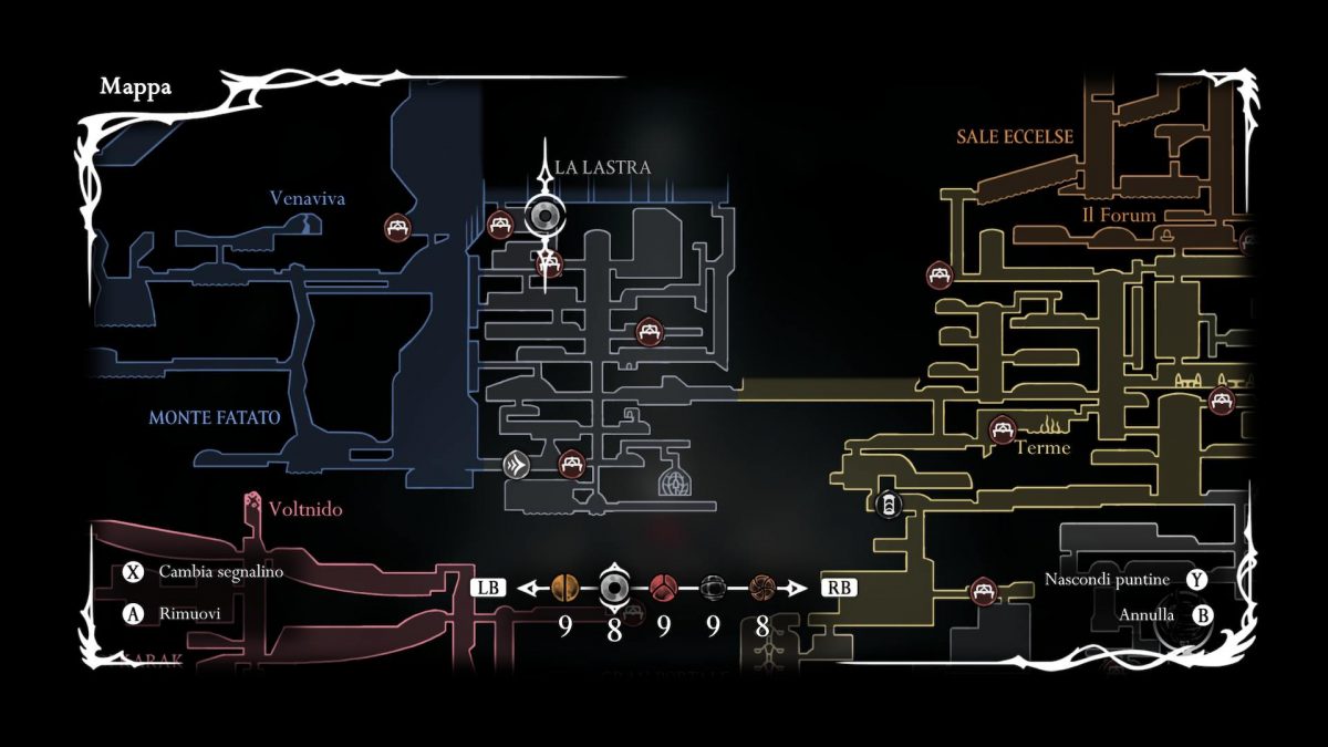 frammento maschera la lastra