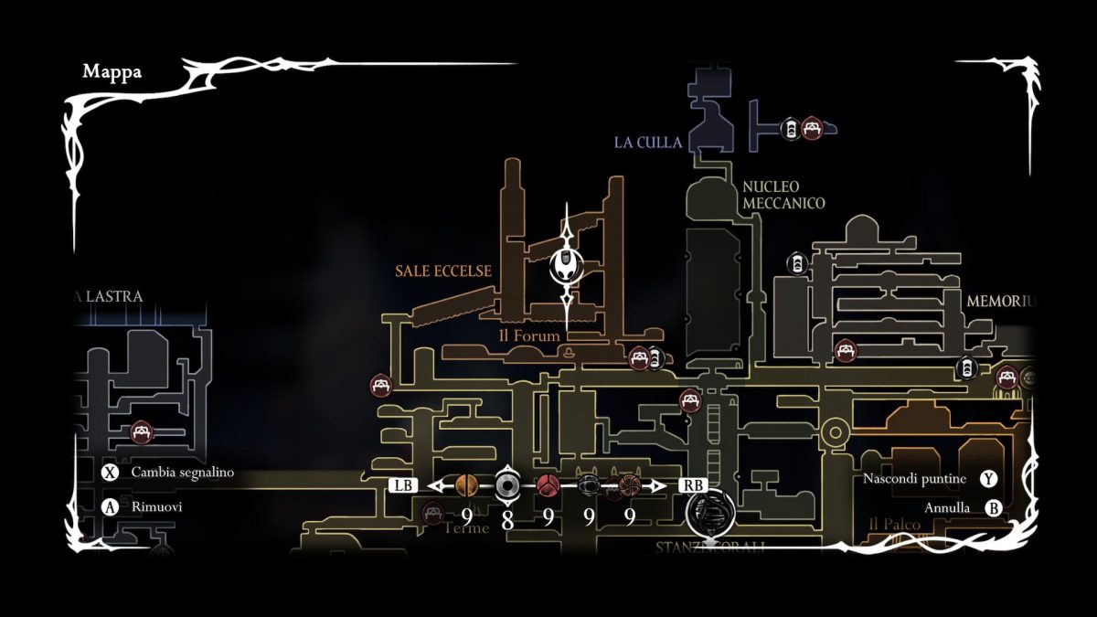 posizione mosca meccanica sale eccelse