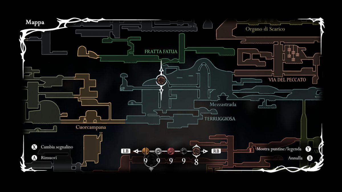 posizione numero quattro della quest del signor fungo silksong