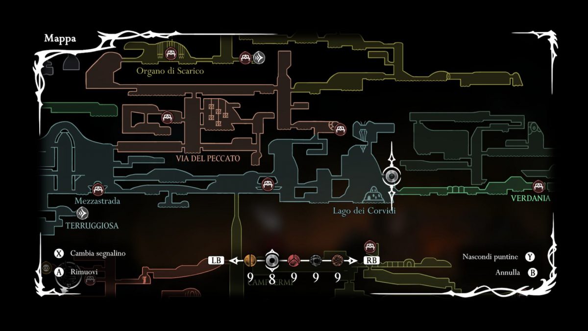 posizione triplo spillo silksong