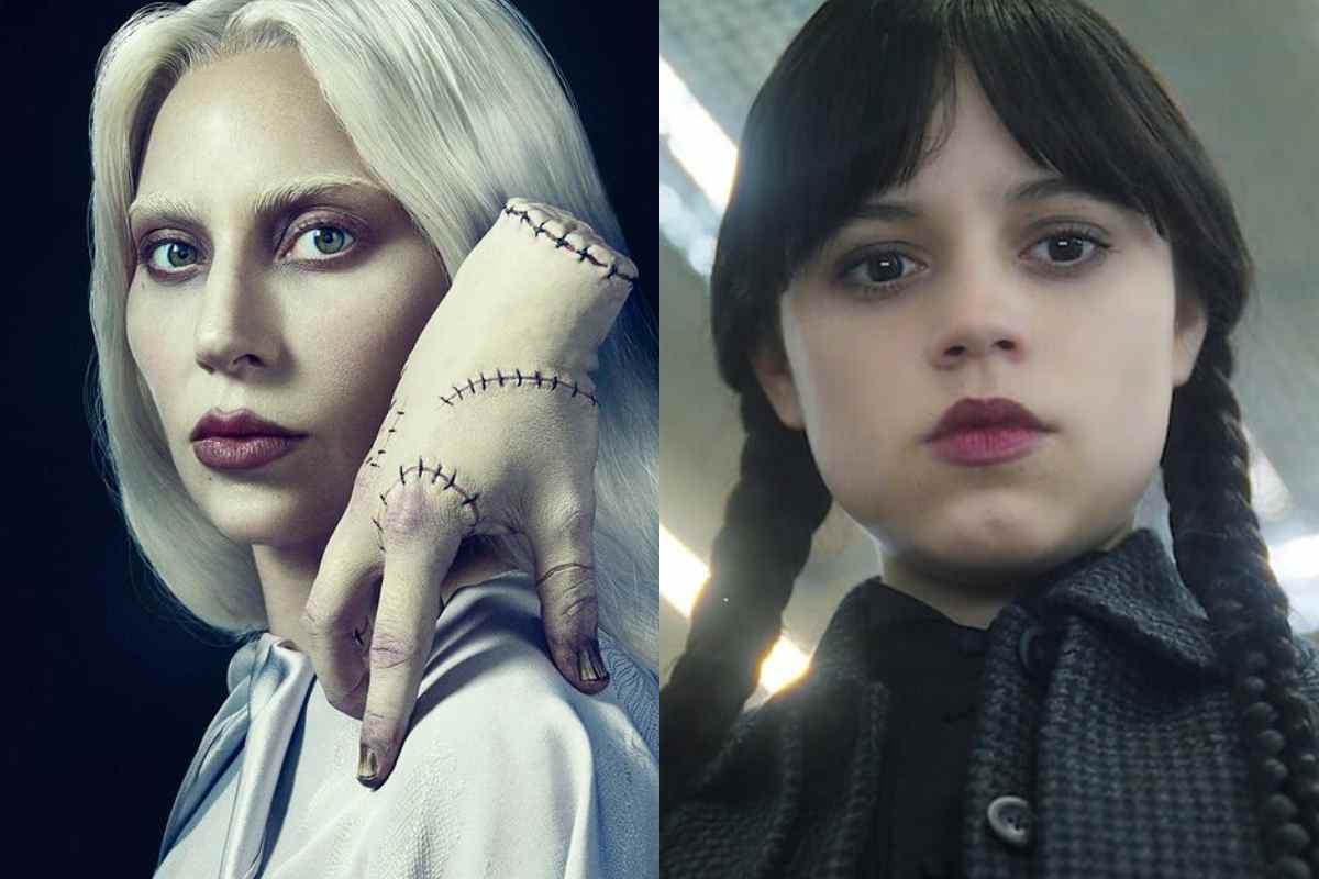 Lady Gaga e Jenna Ortega in Mercoledì 2