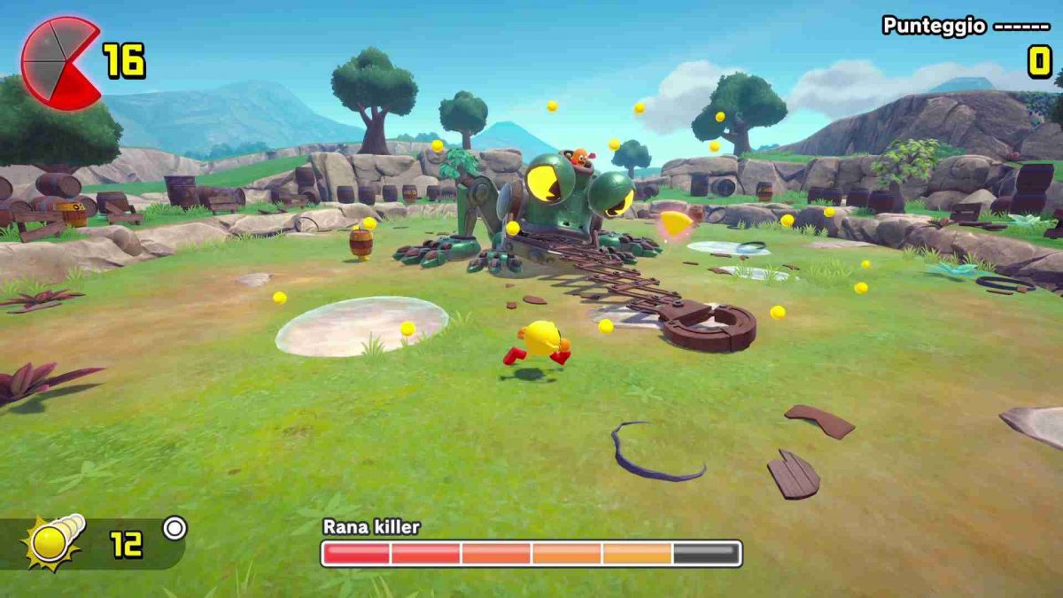 Un boss di Pac Man World 2 Re Pac