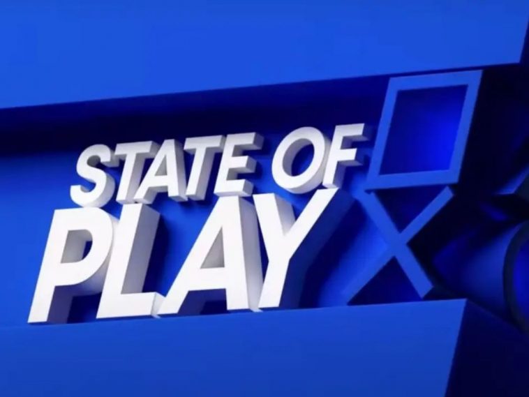 scritta state of play con loghi playstation