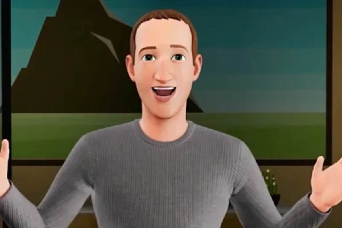 L'avatar di Zuckerberg nel Metaverso