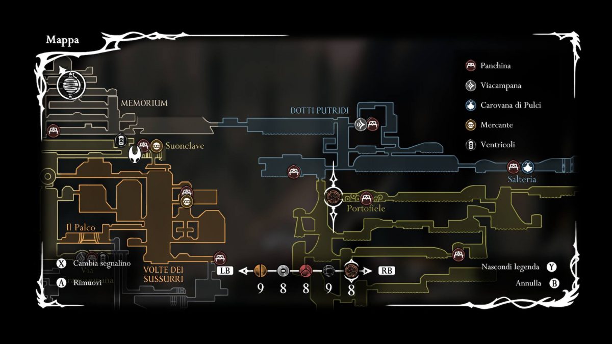 posizione in mappa dell'altra anima a portofiele