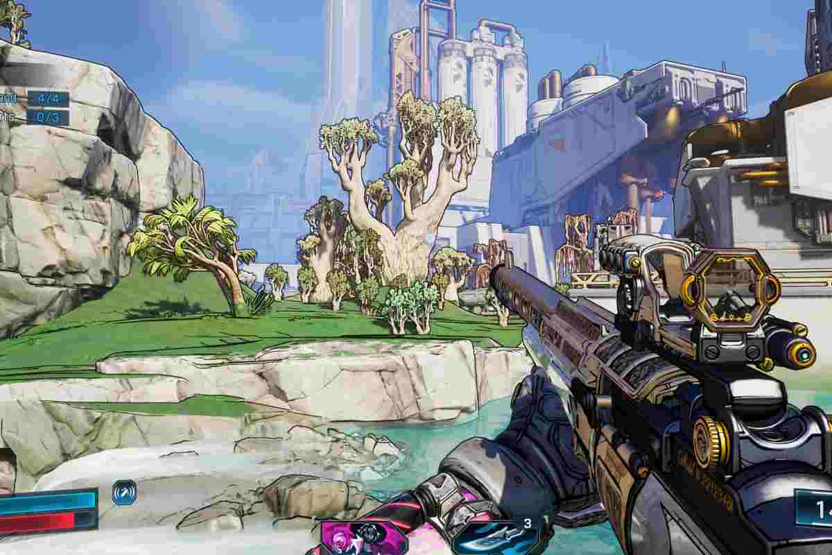 Un frame del gioco Borderline 4