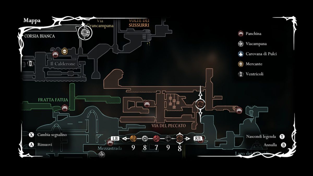 bacofango sottaceto posizione in mappa