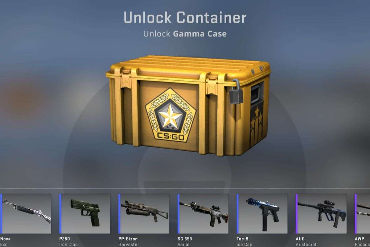 scatola premio di counter strike 2, lsta di armi