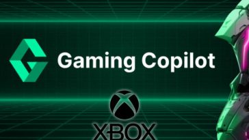 scrtto logo copilot gaming, logo xbox, robot futuristico