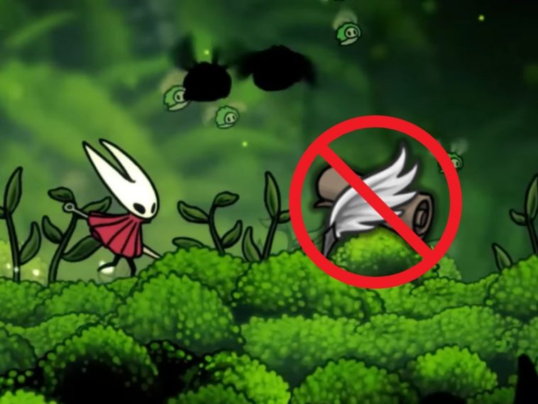 hollow knight silksong simbolo mappa barrato segreto no mappa