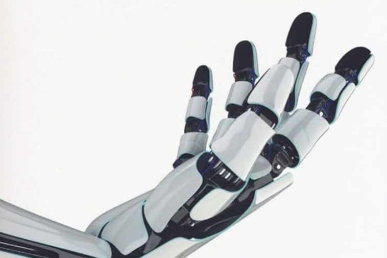 Una mano robotica