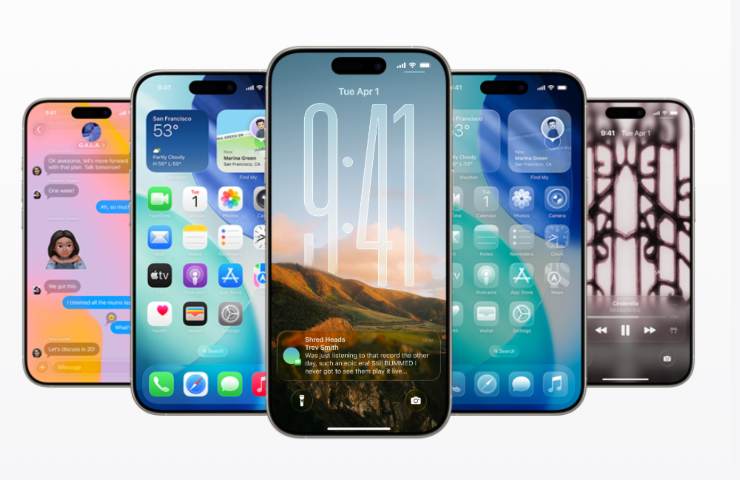 iphone con liquid glass