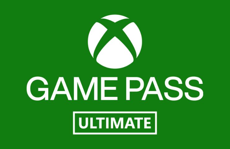 logo game pass ultimate su sfondo verde