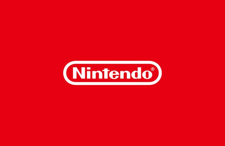 logo Nintendo su sfondo rosso