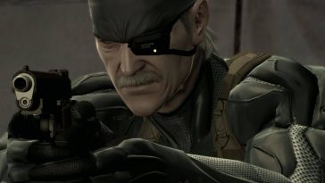 uomo anziano con benda sull'occhio, bandana e pistola