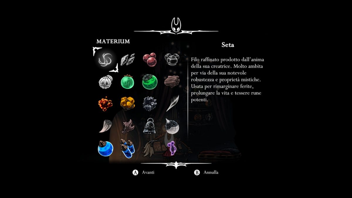 casacampana materium lista oggetti