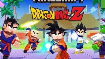 personaggi di dragon ball z in versione minecraft presentazione dlc