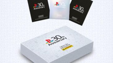 carte panini 30 anniversario di playstation