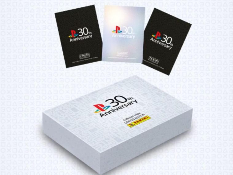 carte panini 30 anniversario di playstation