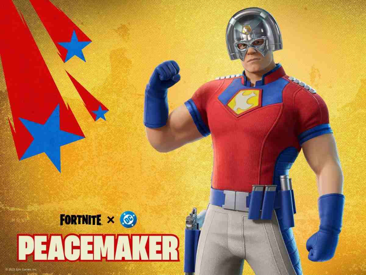 peacemaker x fortnite collaborazione foto di presentazione