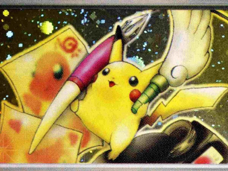 artwork del pikachu illustrator